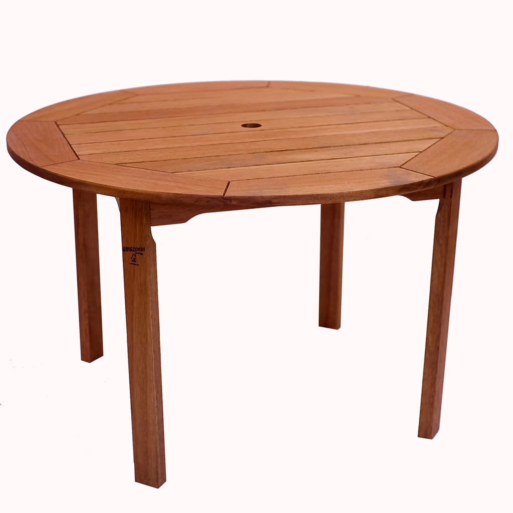 Eucalyptus Wood Outdoor Round Table N6780
