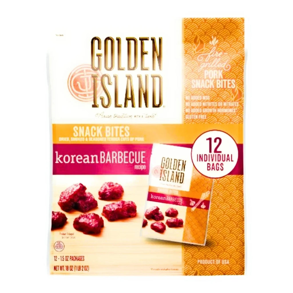 Pork Snack Bites Korean Barbecue 1.5 Ounce (12 Count) H916