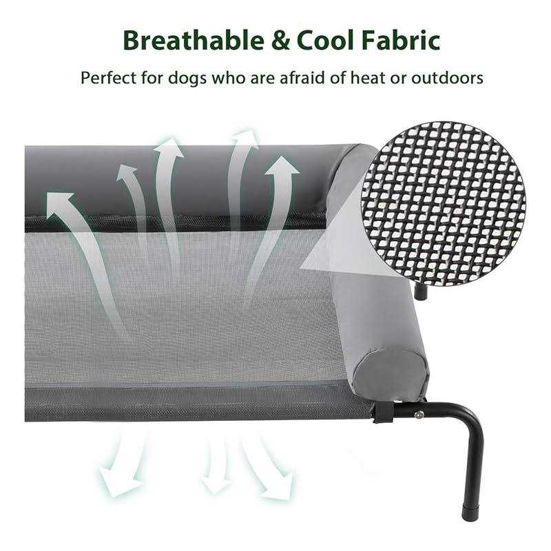 Large Elevated Cooling Dog Bed G959054
