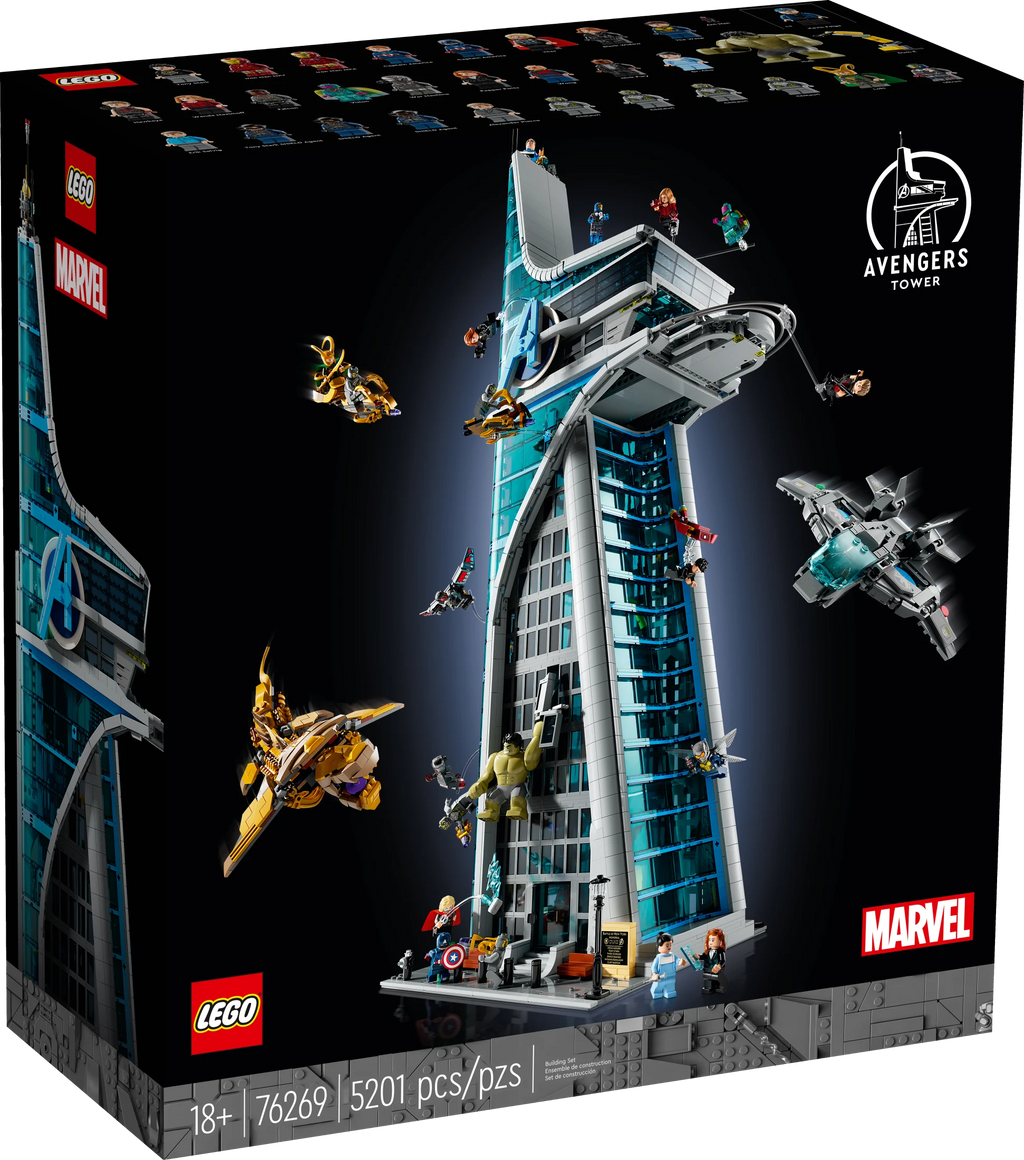 LEGO Marvel Avengers Tower Building Kit with 31 Figures A199