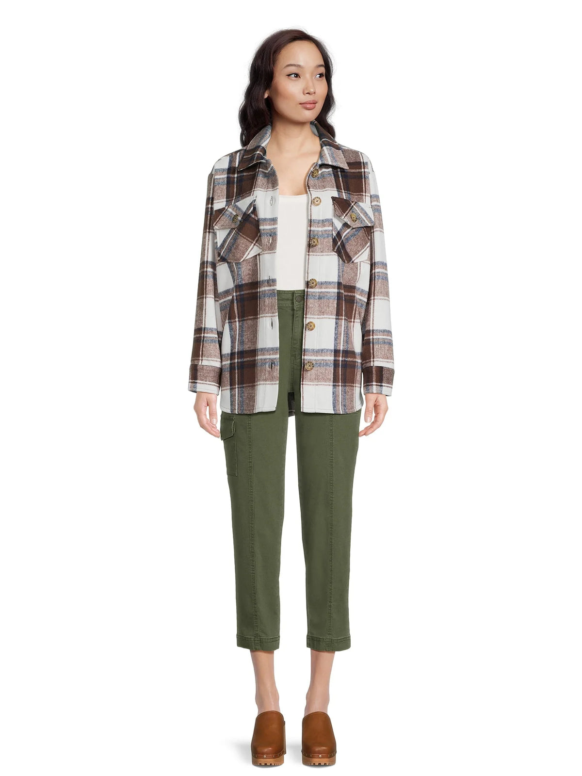 Mid Rise Straight Utility Pants 27 Inseam S999