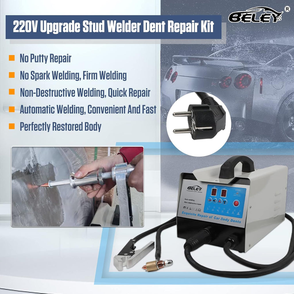 110V 1600W 7 Modes Stud Welder Dent Repair Kit A152954