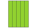 Laser Label Sheet, Fluorescent Green Flat Sheet and Pre-Die Cut Labels D872928