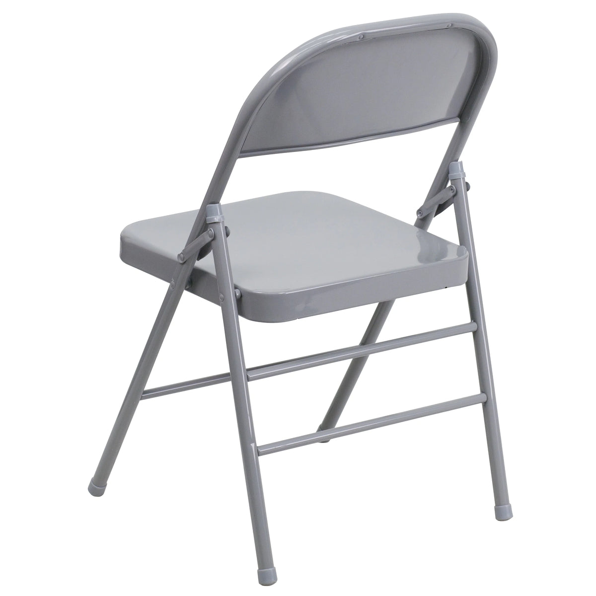 Gray Metal Folding Chair U820