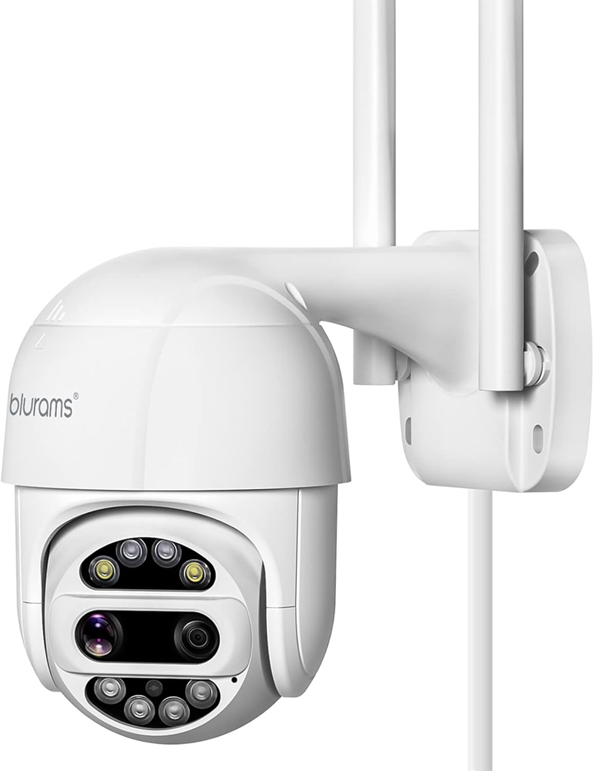 3MP Dual-Lens Outdoor Security Camera with Motion Tracking D97896