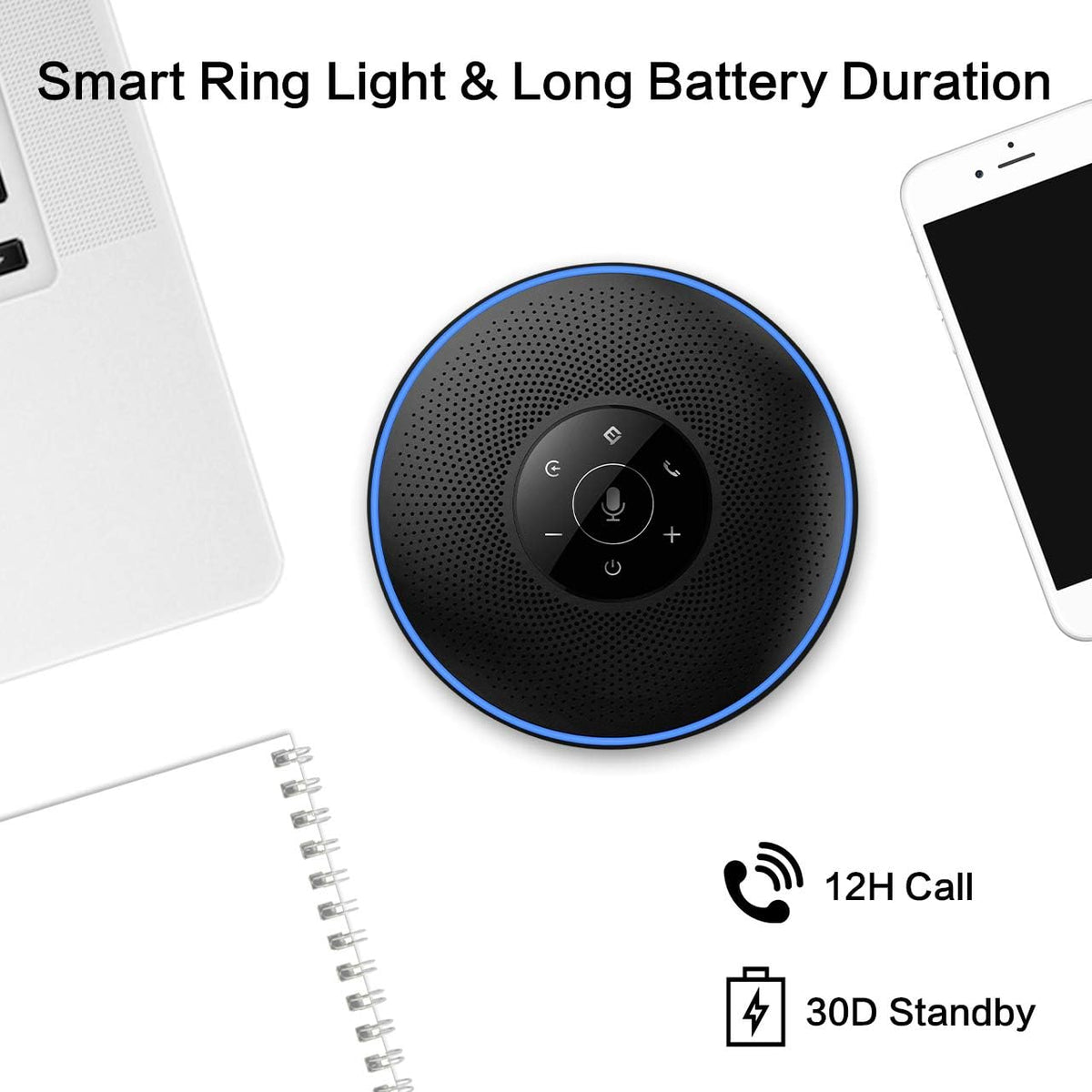 Bluetooth Speakerphone for Conference Calls Y754876
