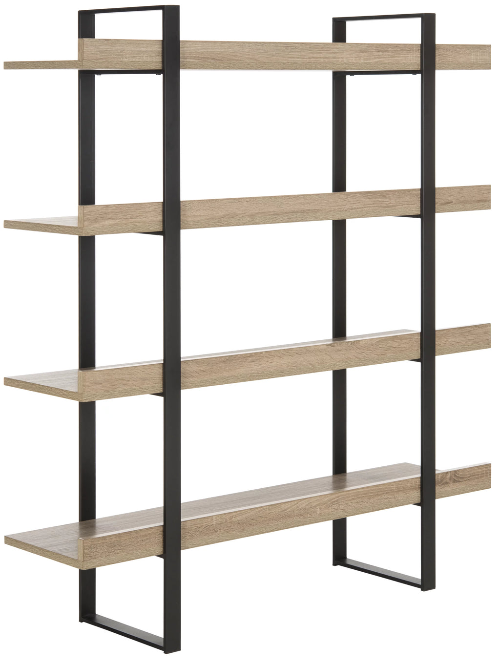 Oak Black 4 Tier Etagere K401