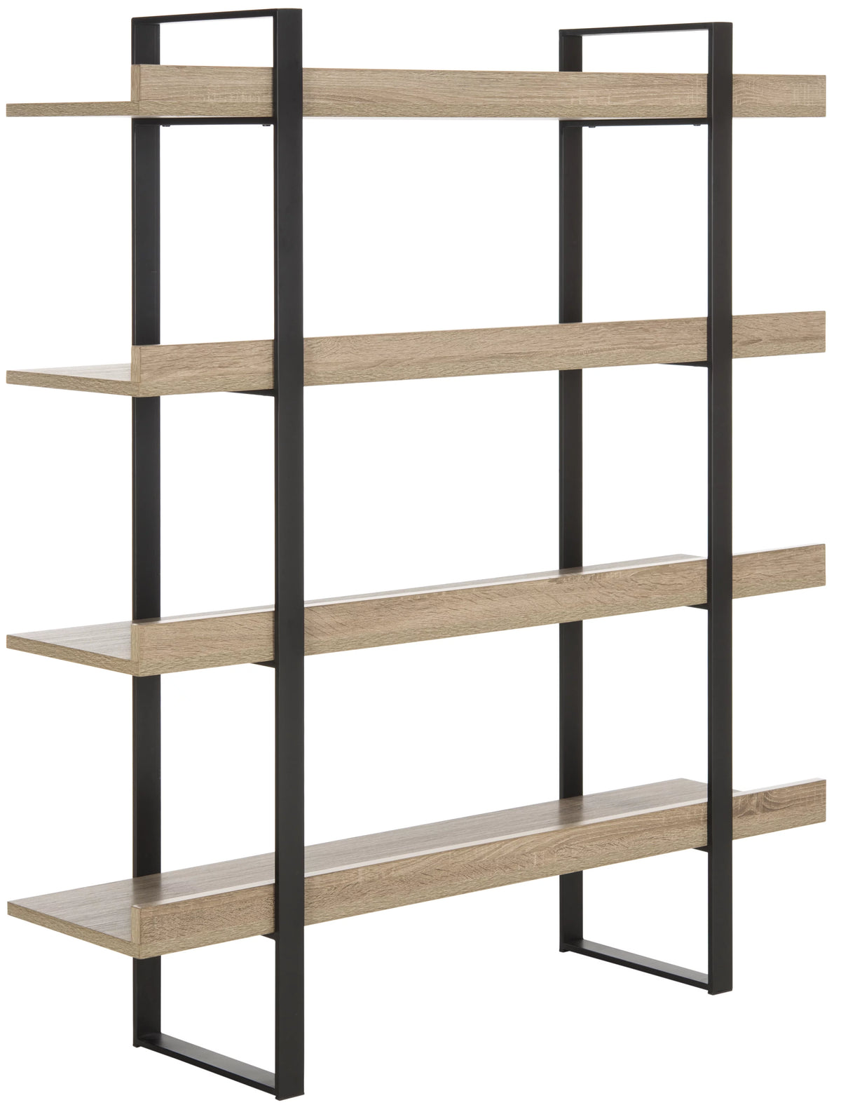 Oak Black 4 Tier Etagere K401
