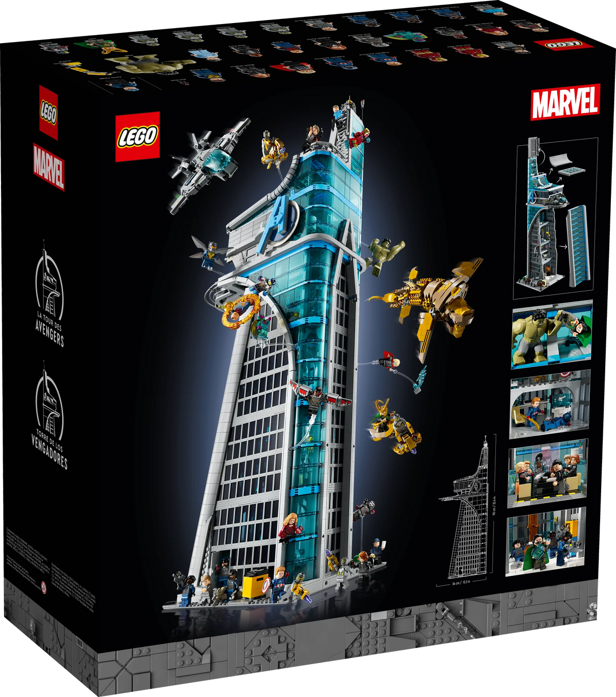 LEGO Marvel Avengers Tower Building Kit with 31 Figures A199