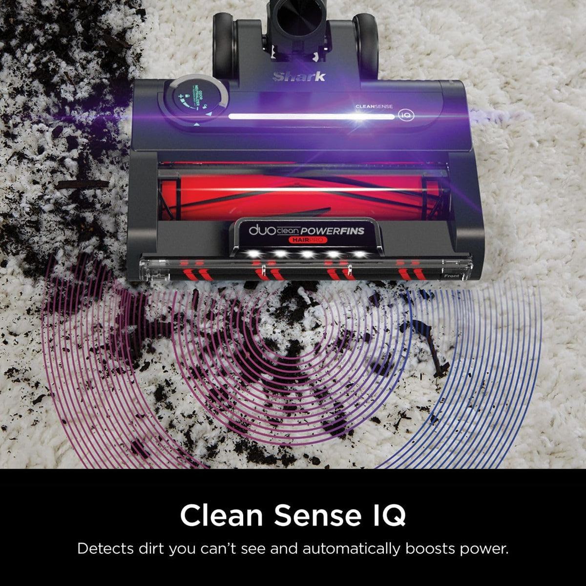 Cordless Vacuum with DuoClean PowerFins HairPro, Ash Purple A25642