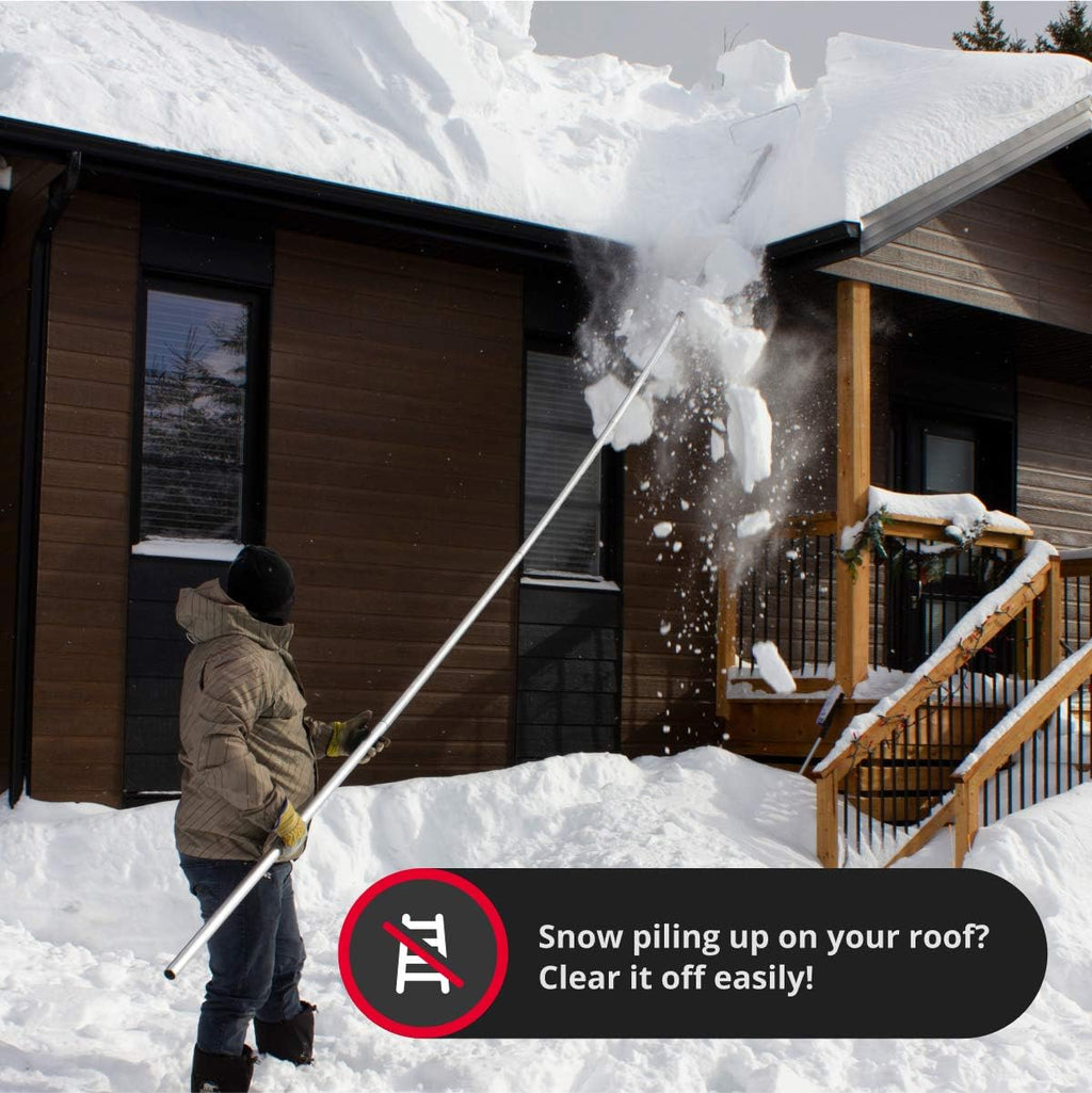20 ft. Reach Aluminium Roof Snow Removal Tool T923773