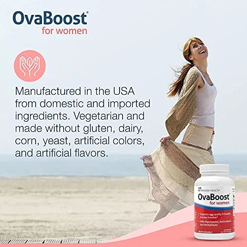 Myo-Inositol Folate CoQ10 Vitamins Fertility Supplement 120 Capsules F88034