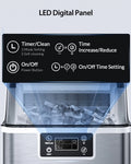Countertop Ice Maker with Ice Scoop and Basket I4739