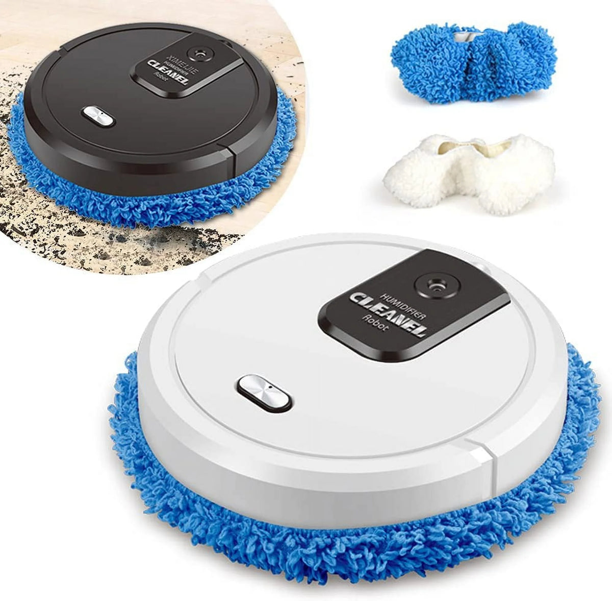 Robot Cleaner Wet+Dry Smart Mopping Machine USB Charging S1197