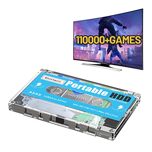 500G Portable Game Drive with 110,000+ Games T962