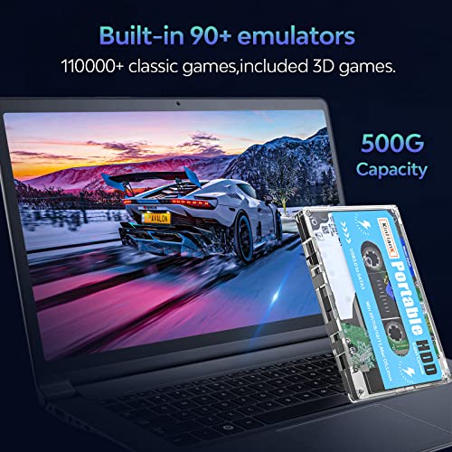 500G Portable Game Drive with 110,000+ Games T962