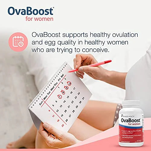Myo-Inositol Folate CoQ10 Vitamins Fertility Supplement 120 Capsules F88034