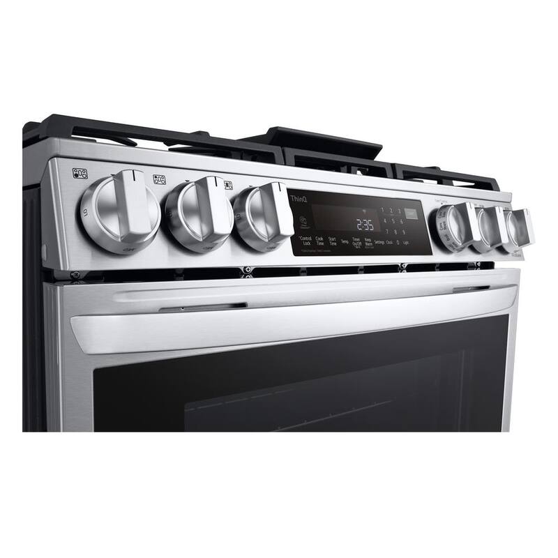6.3 cu. ft. Slide-in Gas Range with Air Fry in Stainless Steel L2415