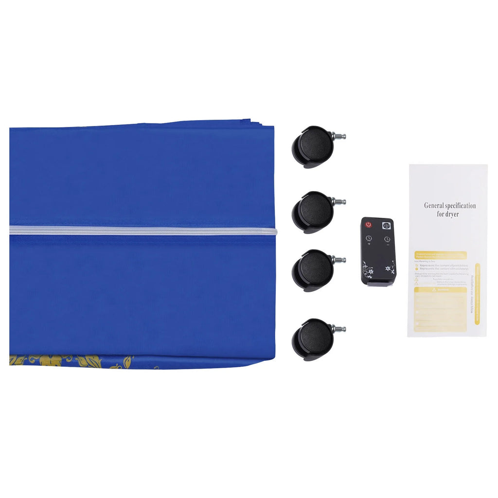 Portable Folding Clothes Dryer with Wheels J389