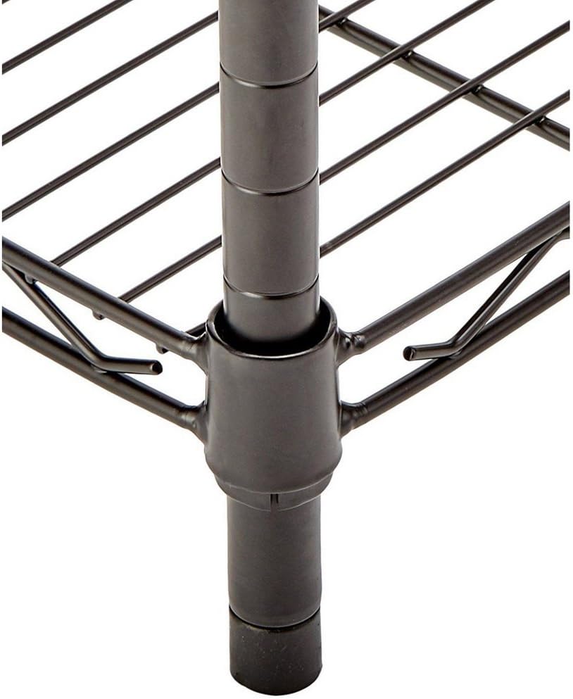 3-Shelf Heavy Duty Steel Wire Storage Shelving Unit N2791