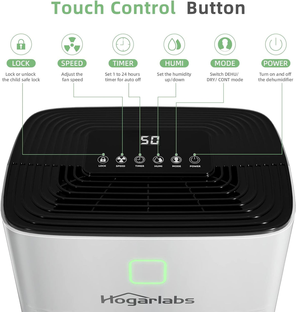 50 Pint Dehumidifier J571388