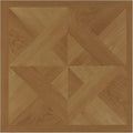 Light Oak Diamond Parquet Pattern 20 Tiles 12" x 12" Self Adhesive Vinyl Floor Tiles C60883