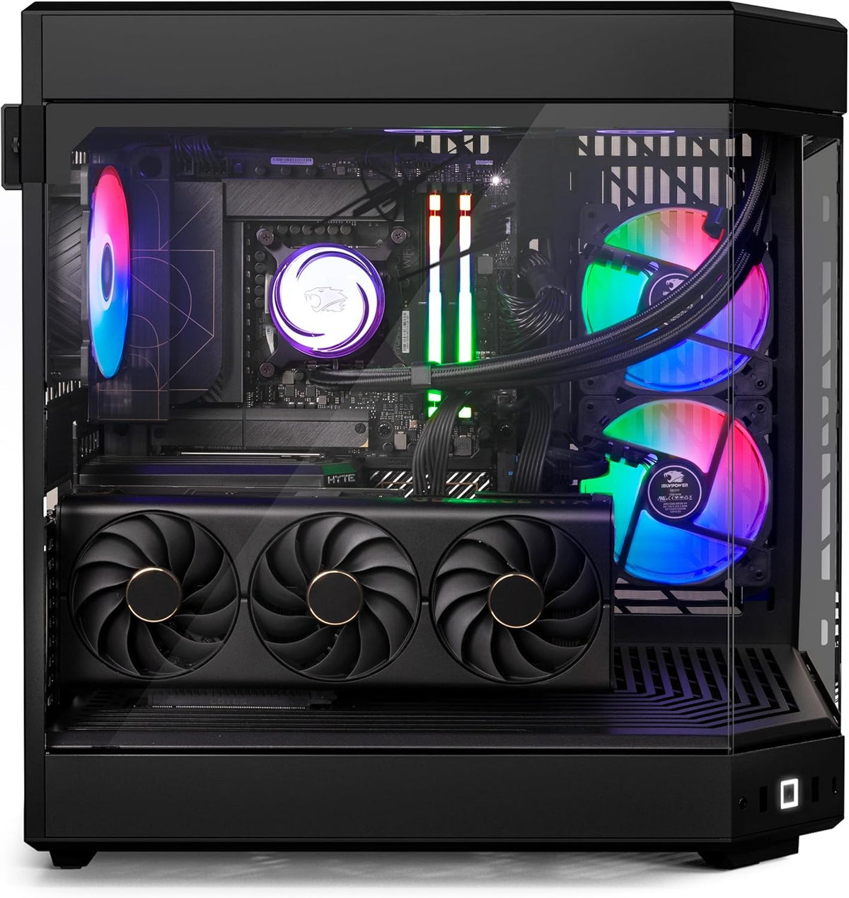 Black Gaming PC Desktop Intel Core i9 13900KF NVIDIA GeForce RTX 4070 12GB 32GB DDR5 1TB NVMe Windows 11 Home H13067