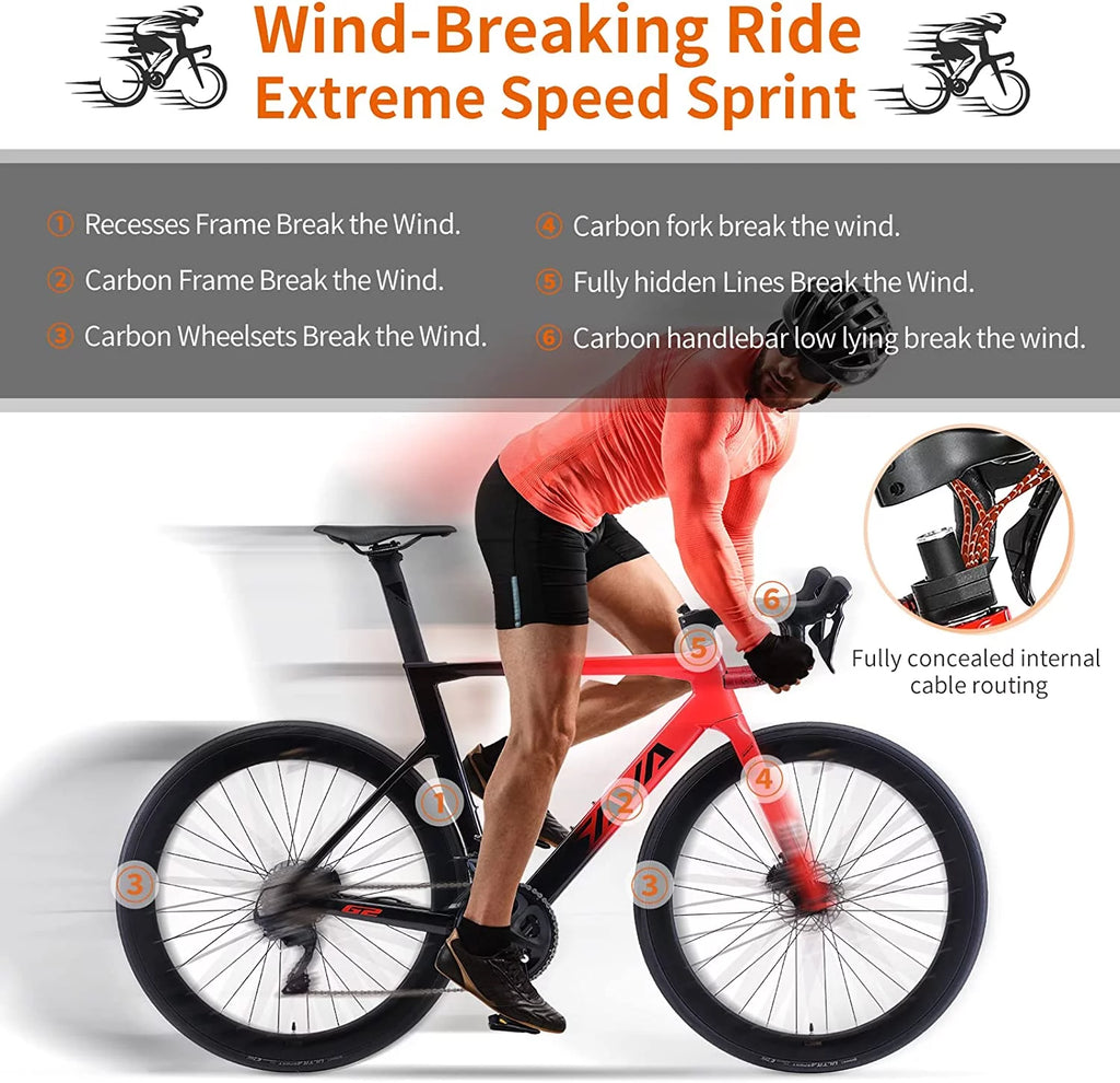 Carbon Fiber 22 Speed Road Bike Z911434