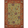 Red Yellow Square Vinyl Quilt L5135