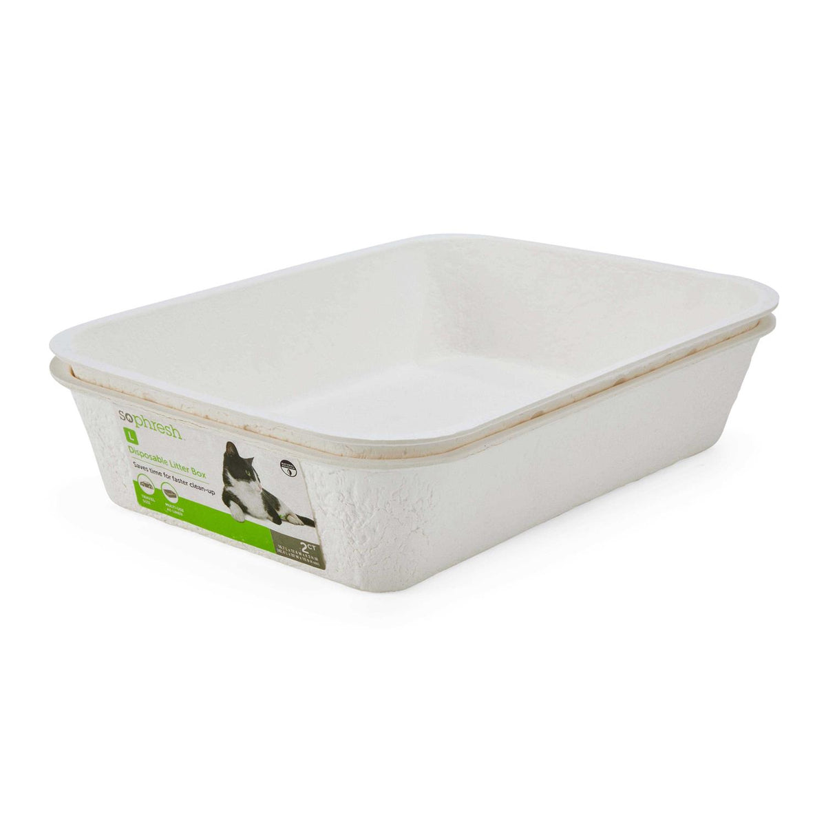 Disposable Large Cat Litter Pans W187
