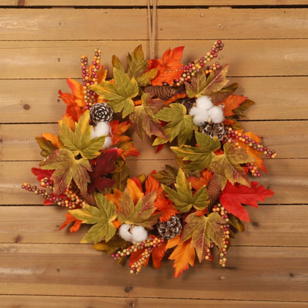 Cotton Berries Wreath L78674