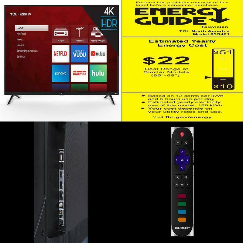 65x22 Class 4K UHD LED Smart TV S699