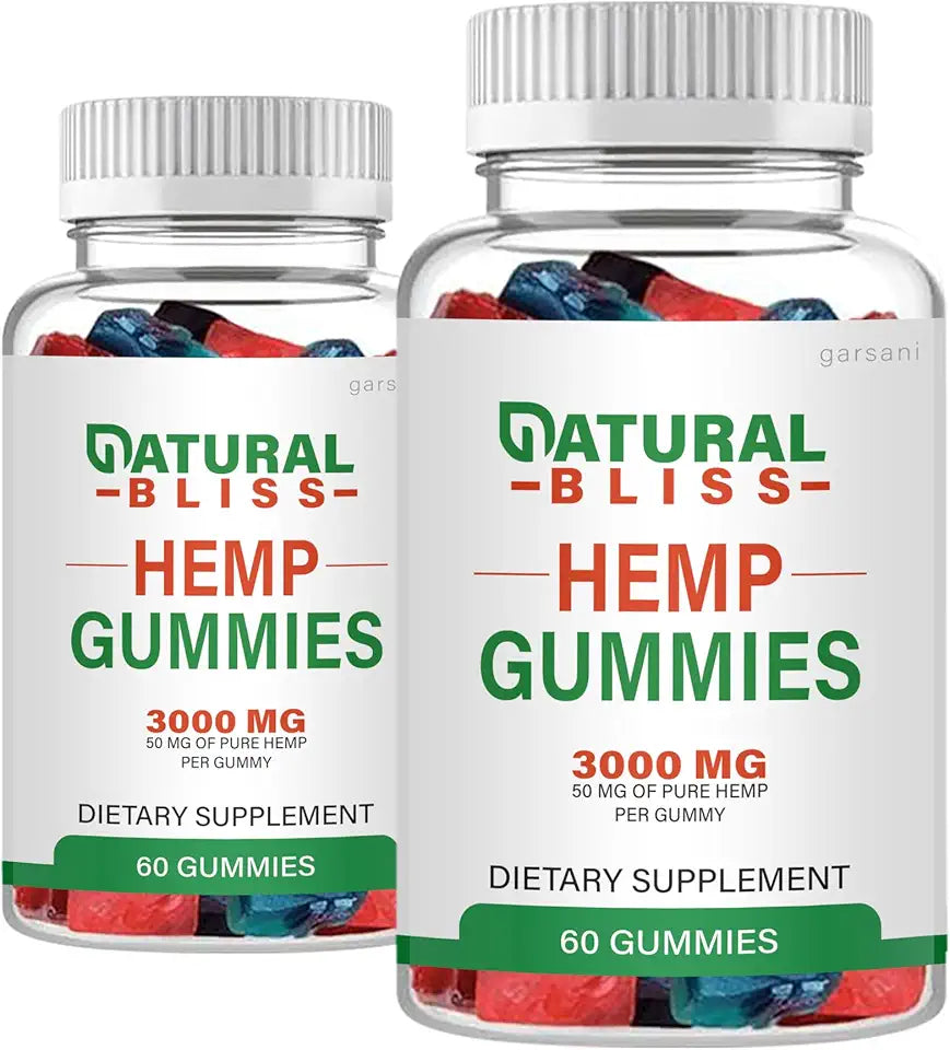 Hemp Gummies 2 Pack 120 Gummies U742