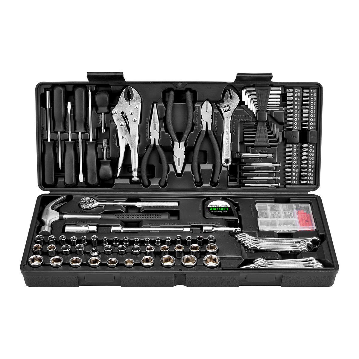 130-Piece Tool Set with Case G712