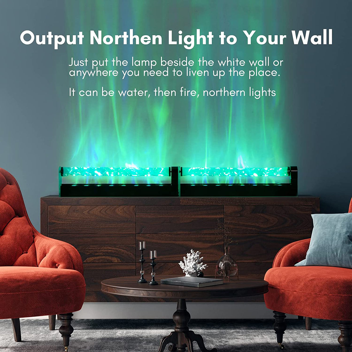 Ocean Wave Lights Aurora Projector Lamp K332