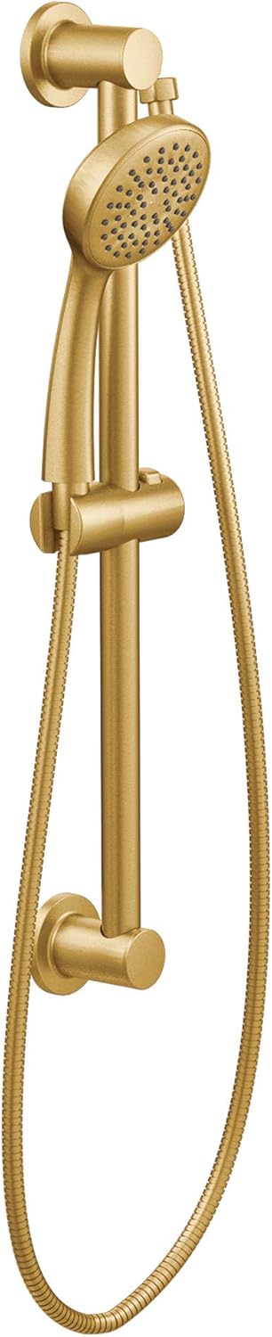 Chrome Handheld Shower with 24-Inch Slide Bar and 59-Inch Hose Z993