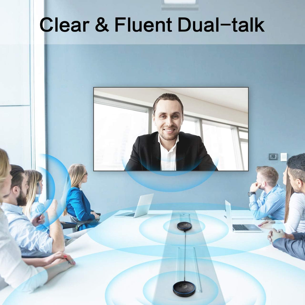 Bluetooth Speakerphone for Conference Calls Y754876