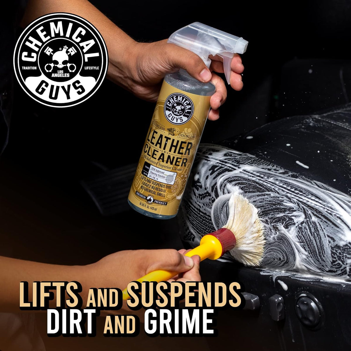 Leather Cleaner, 1 Gal Pack of 2 R13025