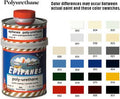 Paint Polyurethane 2-Part 750ml Bright Blue K3333