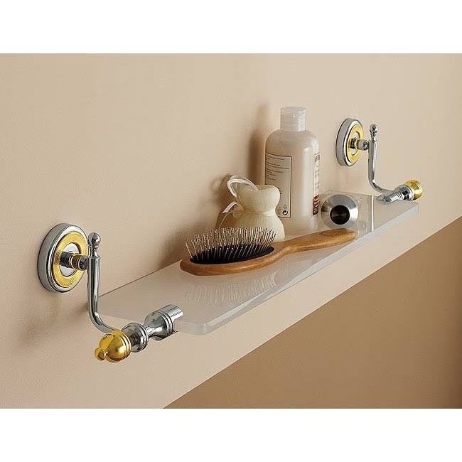Queen Wall Shelf, Silver Q83219