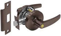 Oil Rubbed Bronze Privacy Lever Lock with ASA Strike T784717