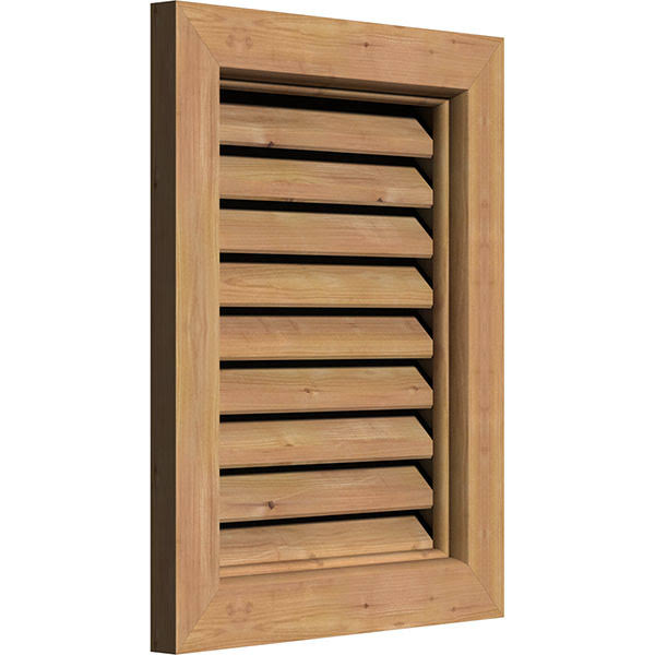 Unfinished Vertical Gable Vent W6805