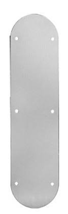 Satin Brass Push Plate J23164