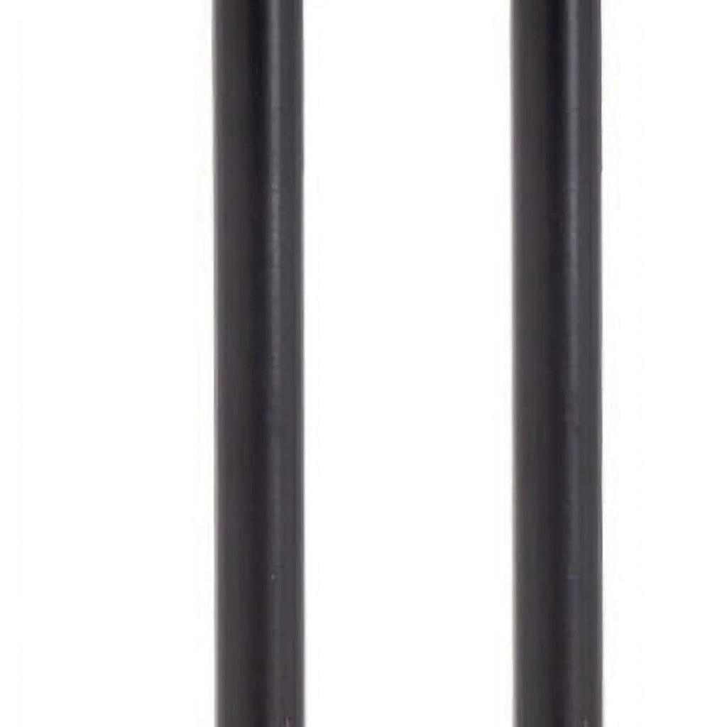 5-Shelf Black Metal Freestanding Shelves F763261
