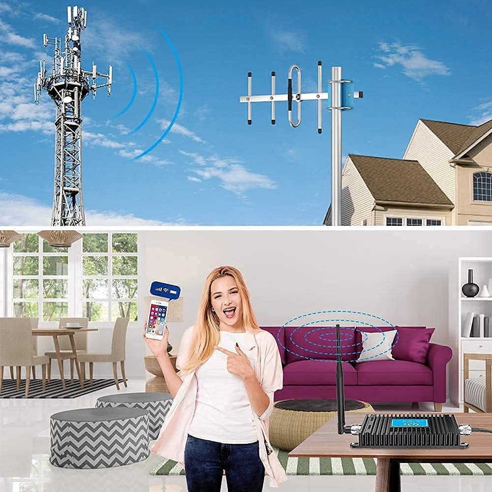 5G/4G Cell Phone Signal Booster with Antenna Kits I3838