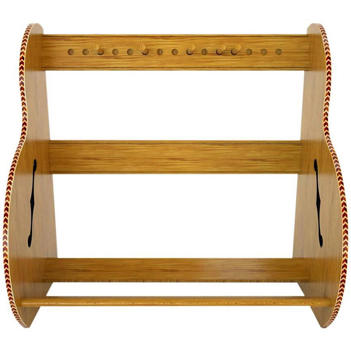 Red Oak Short Size Guitar Case Rack E51890
