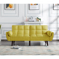 74.4 inch Foam Futon Sofa Bed with 2 Pillows I59794