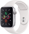 Apple Watch 44mm Silver Aluminum White Sport Band S7655