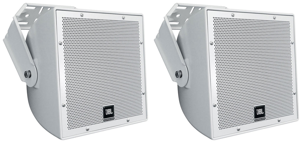 8" White Indoor/Outdoor Surface Mount Speakers M25029