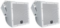 8" White Indoor/Outdoor Surface Mount Speakers M25029